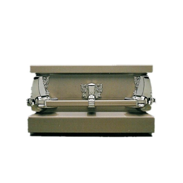 Gold Flower Design Casket Corner 300kgs Weight Lifting Casket Ornaments